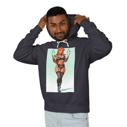 Starfire-Hoodie | Teen Titans-Hoodie | Pullover für kosmische Anime-Heldin