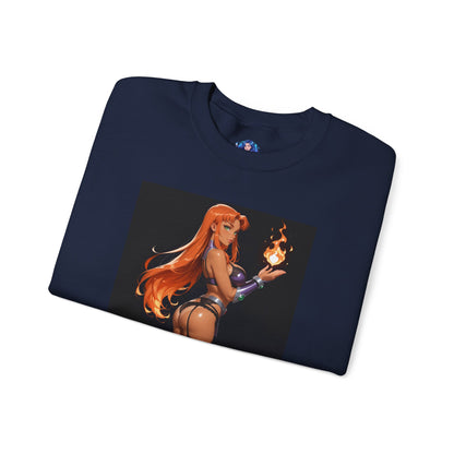 Толстовка Starfire, чохол з круглим вирізом Teen Titans, яскравий одяг супергероїв для колекціонерів