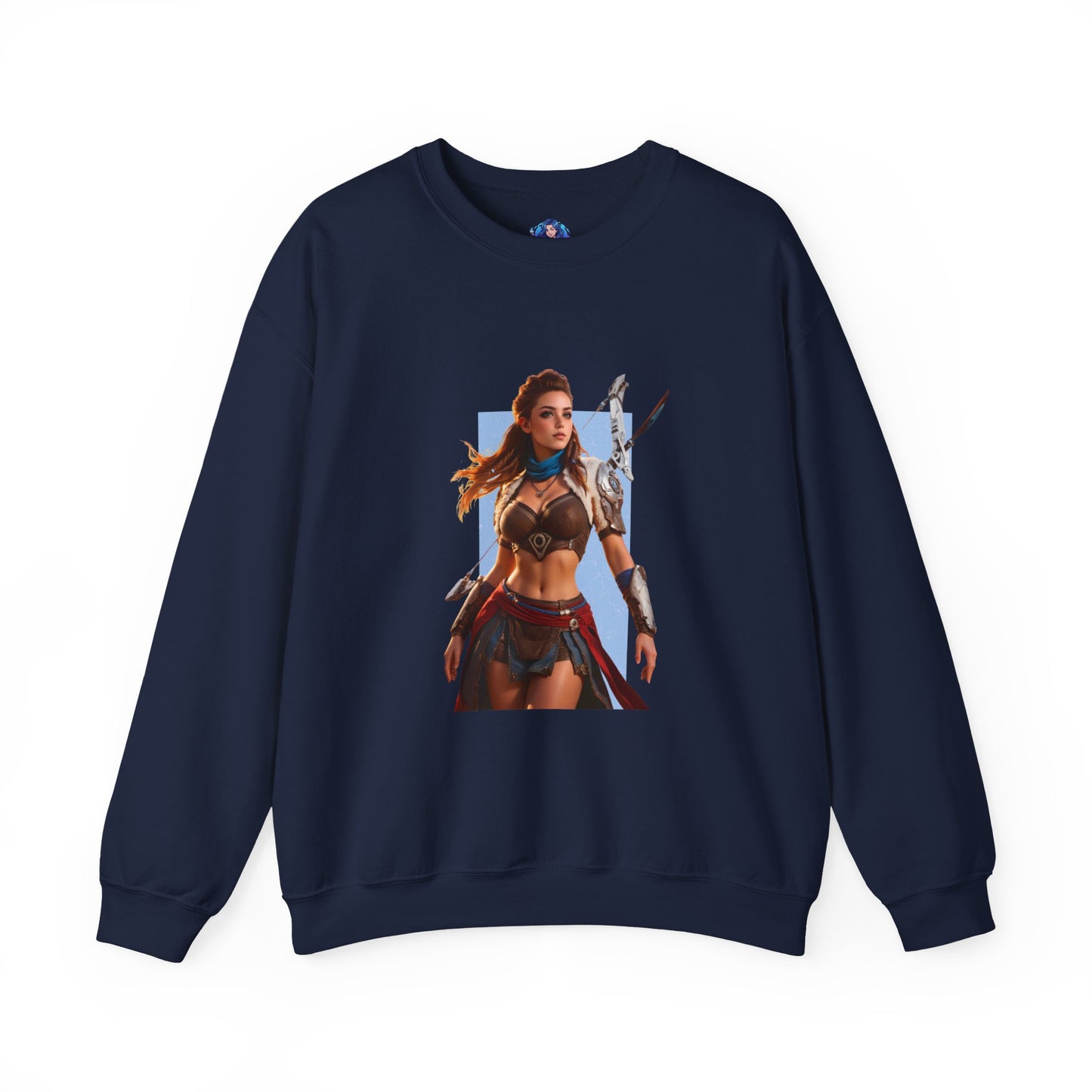 Aloy Sweatshirt, Horizon Rundhalsausschnitt, Gemütliche Gaming-Streetwear für Fans und Sammler