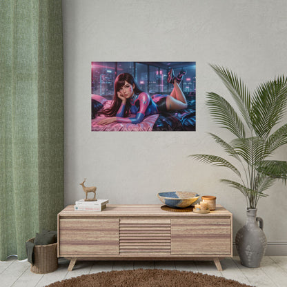 D.VA Overwatch Poster, Gaming Wall Art, Anime Print, Room Decor