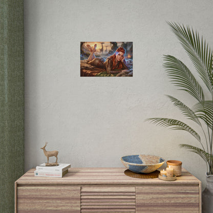 Aloy Horizon Poster, Gaming Wall Art, Fantasy Print, Gamer Decor