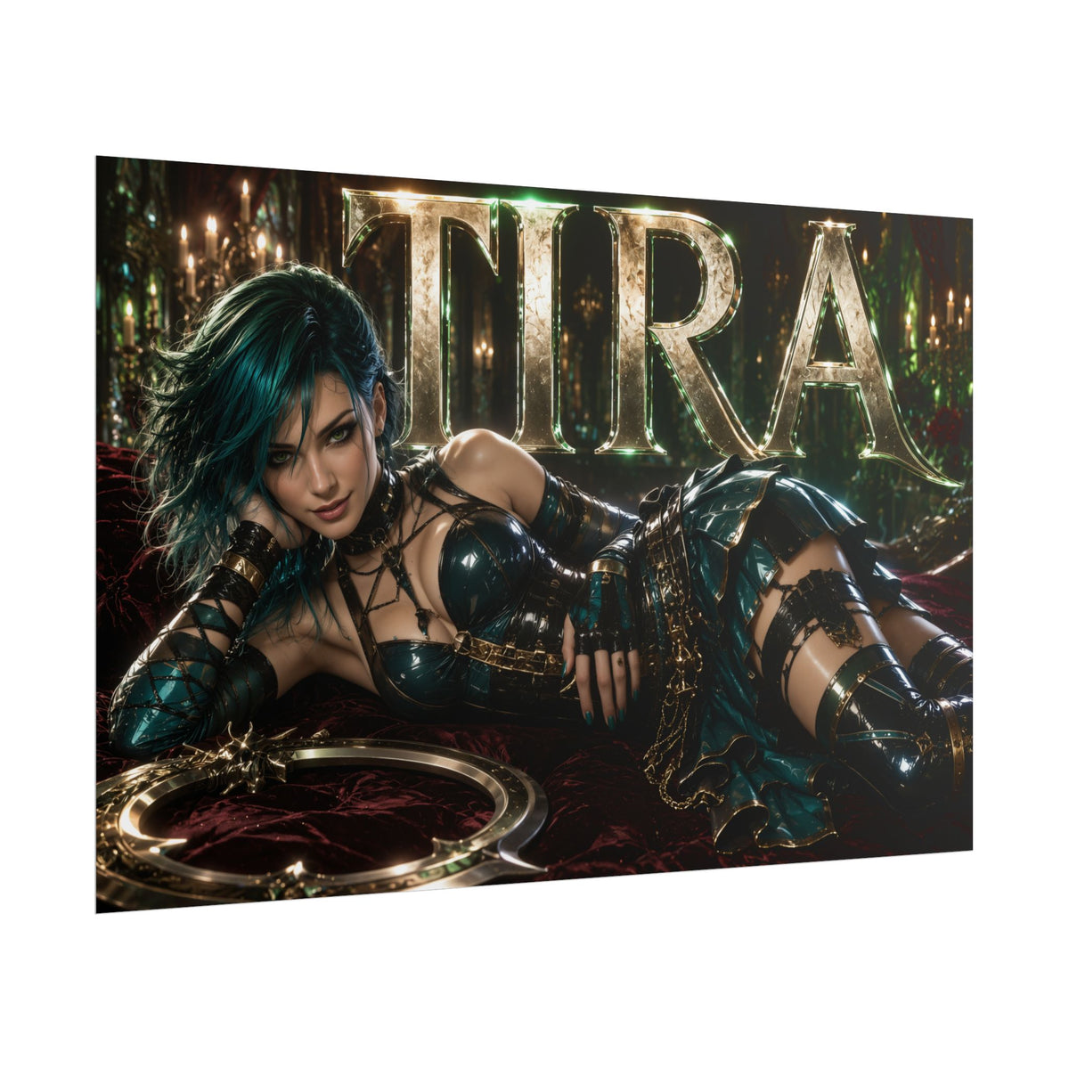 Tira Soulcalibur Poster Gaming Wall Art Gamer Room Decor Collectible Print