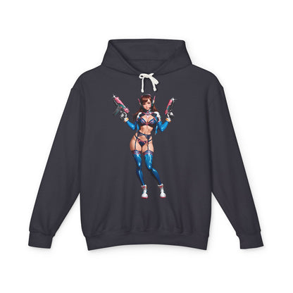 D.Va-Hoodie | Süßer Overwatch-Hoodie | Pinker Anime-Gamer-Pullover