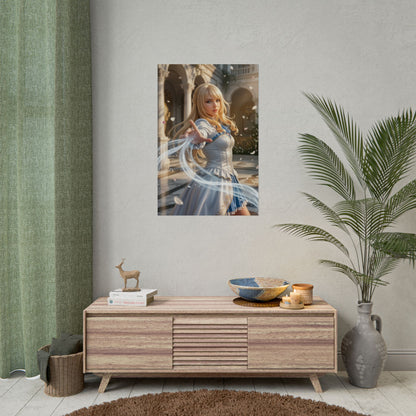 Emilie de Rochefort Tekken Poster, Tekken Wall Art Print, Fighting Game Girl Decor, Gamer Room Art, Game Poster
