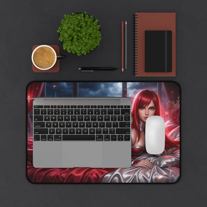 Fairy Tail Mouse Pad, Erza Scarlet Desk Mat, Gamer Gift