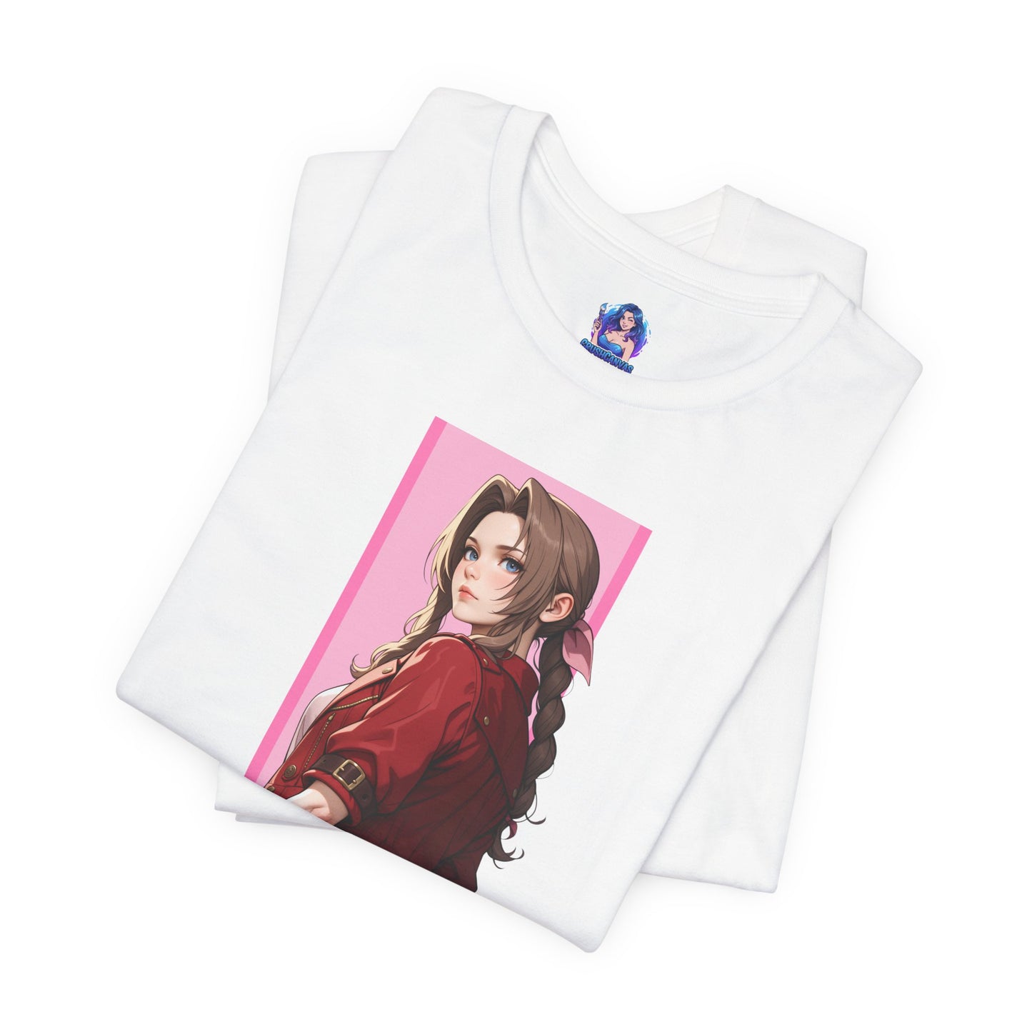Aerith Gainsborough T-Shirt | Final Fantasy VII Tee for Gamers & Anime Fans
