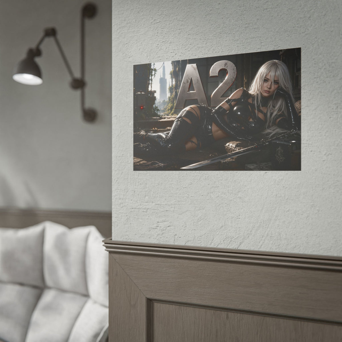 A2 NieR Wall Art Poster Gaming Decor Collectible Gamer Gift Collectible Print