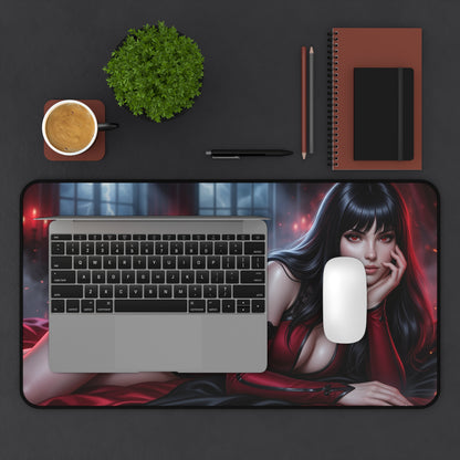 Vampirella Mouse Pad, Gothic Desk Mat, XXL Gaming Pad
