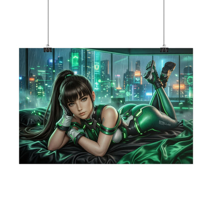 Eve Stellar Blade Poster, Sci Fi Wall Art, Gaming Print Decor