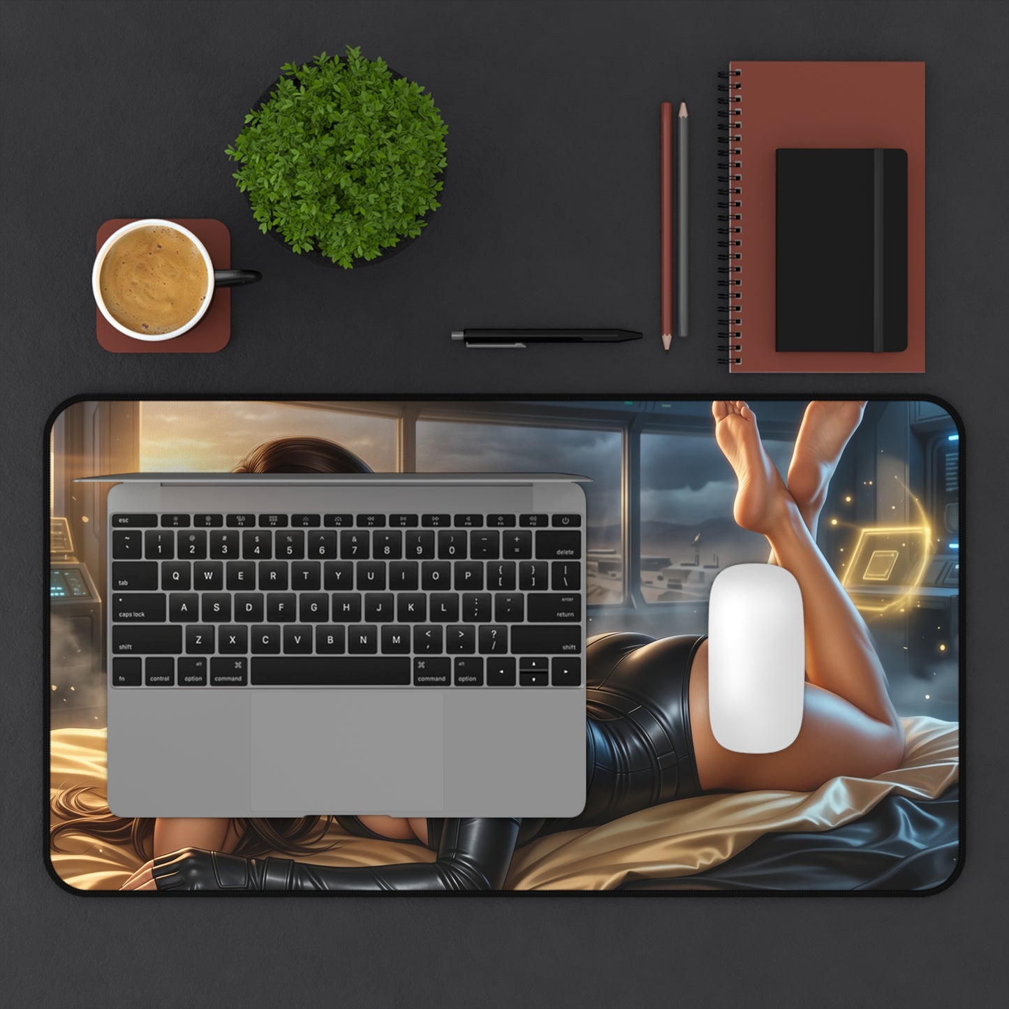 Metal Gear Solid Mouse Pad, Quiet Desk Mat, XXL Desk Pad