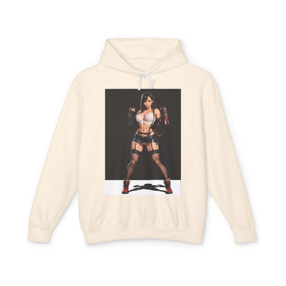 Tifa Lockhart Hoodie | Kampfsportheldin Hoodie | Anime-Kämpferin Pullover