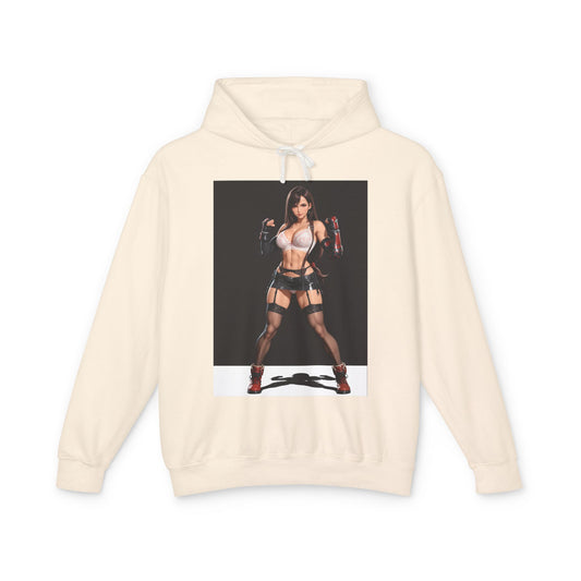 Tifa Lockhart Hoodie | Martial Arts Hero Hoodie | Anime Battle Girl Pullover
