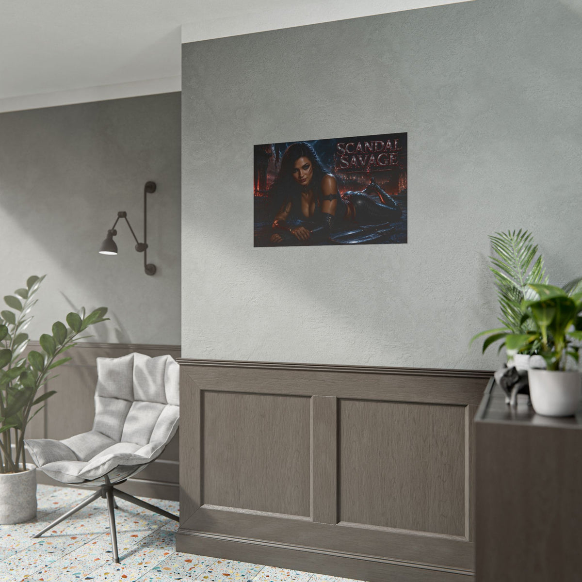 Scandal Savage Character Poster Comic Style Wall Decor Bedroom Collector Gift