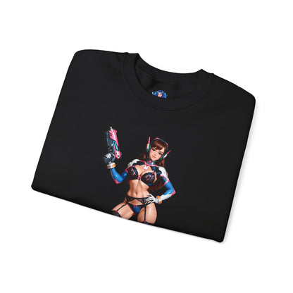 Толстовка D.Va, футболка Overwatch Crewneck, ігровий одяг для фанатів та гравців кіберспорту