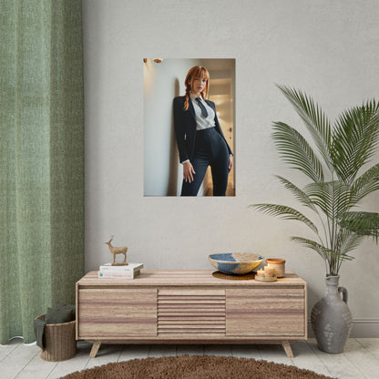 Makima Chainsaw Man Poster – Iconic Anime Heroine Wall Art for Room Decor