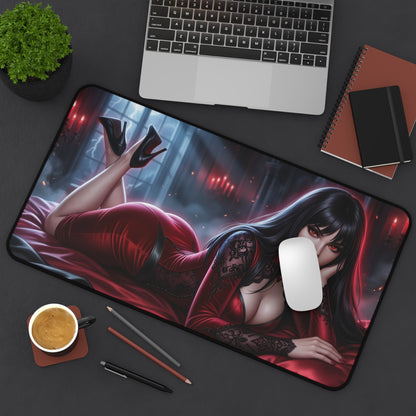 Vampirella Mouse Pad, Horror Desk Mat, Gamer Gift XXL