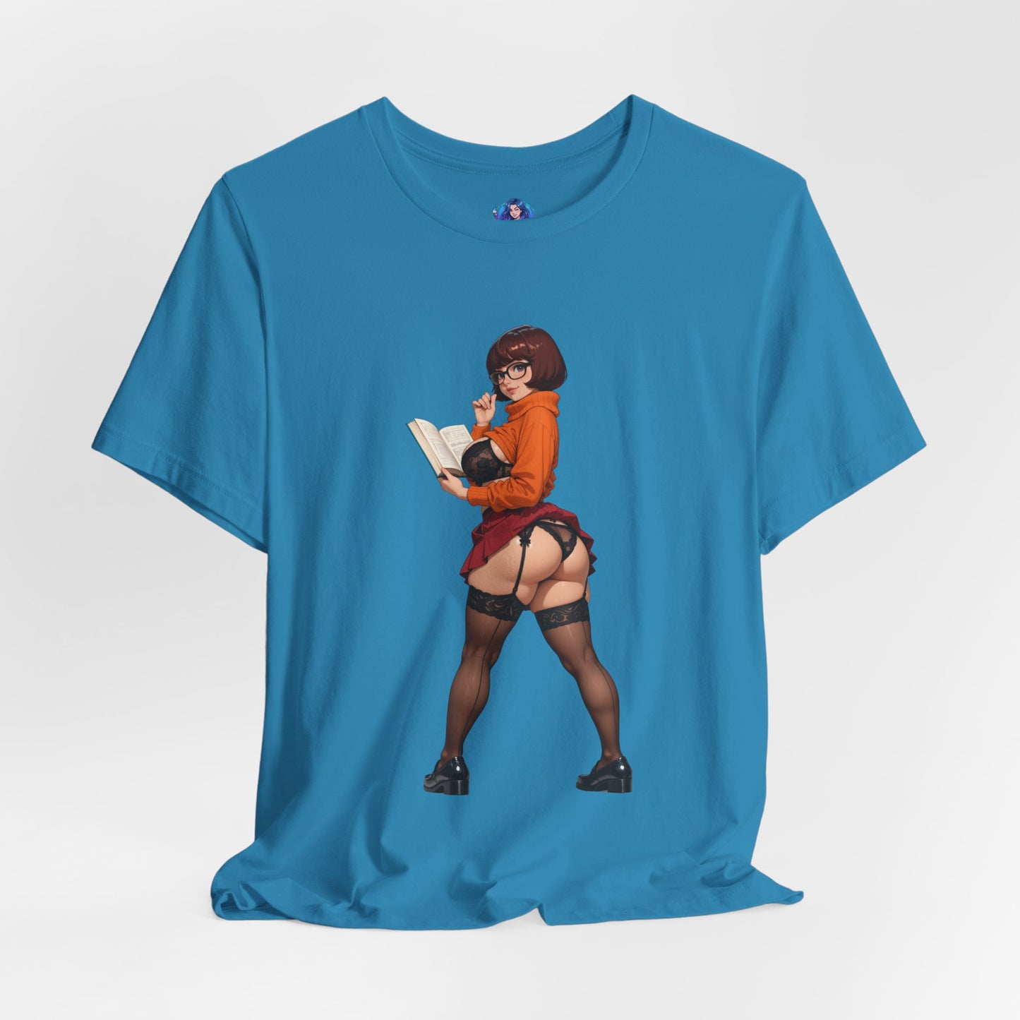 Velma-T-Shirt | Smartes Geek-Girl-Shirt für Fans &amp; Sammler | Süßes Shirt für die geheimnisvolle Heldin