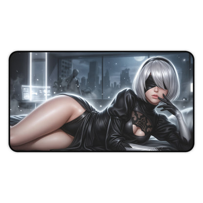 NieR Automata Mouse Pad, 2B Desk Mat, Gamer Gift XXL