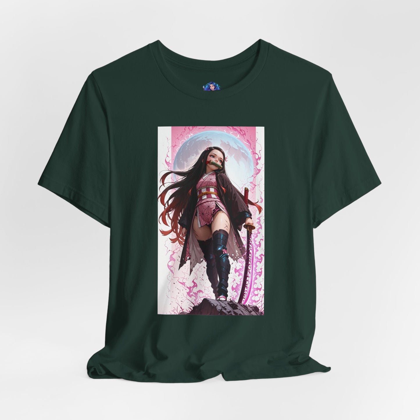 Nezuko Kamado T-Shirt | Dynamic Anime Tee for Demon Slayer Fans