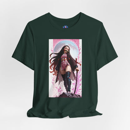 Nezuko Kamado T-Shirt | Dynamic Anime Tee for Demon Slayer Fans