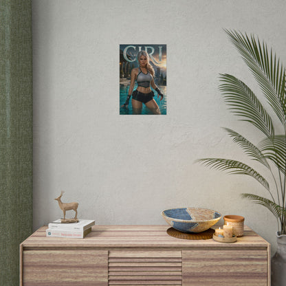Fantasy Wall Art Ciri The Witcher Poster Room Decor Collector Gift Art Print