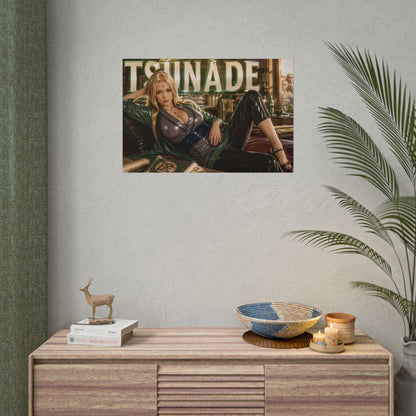 Anime Room Decor Tsunade Naruto Poster Wall Art Character Print Wall Decor