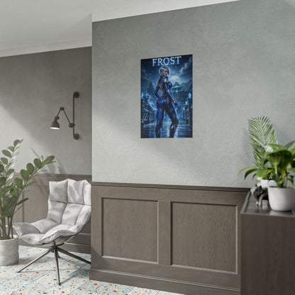 Mortal Kombat Frost Poster Fighting Game Wall Art Print Decor
