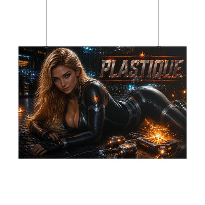 Plastique Comic Poster Character Wall Art Collector Room Decor Art Print