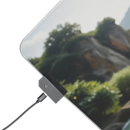 Килимок для столу Faye Valentine – світлодіодний RGB-підсвітлювальний килимок, ігровий комплект для дівчат з аніме Waifu