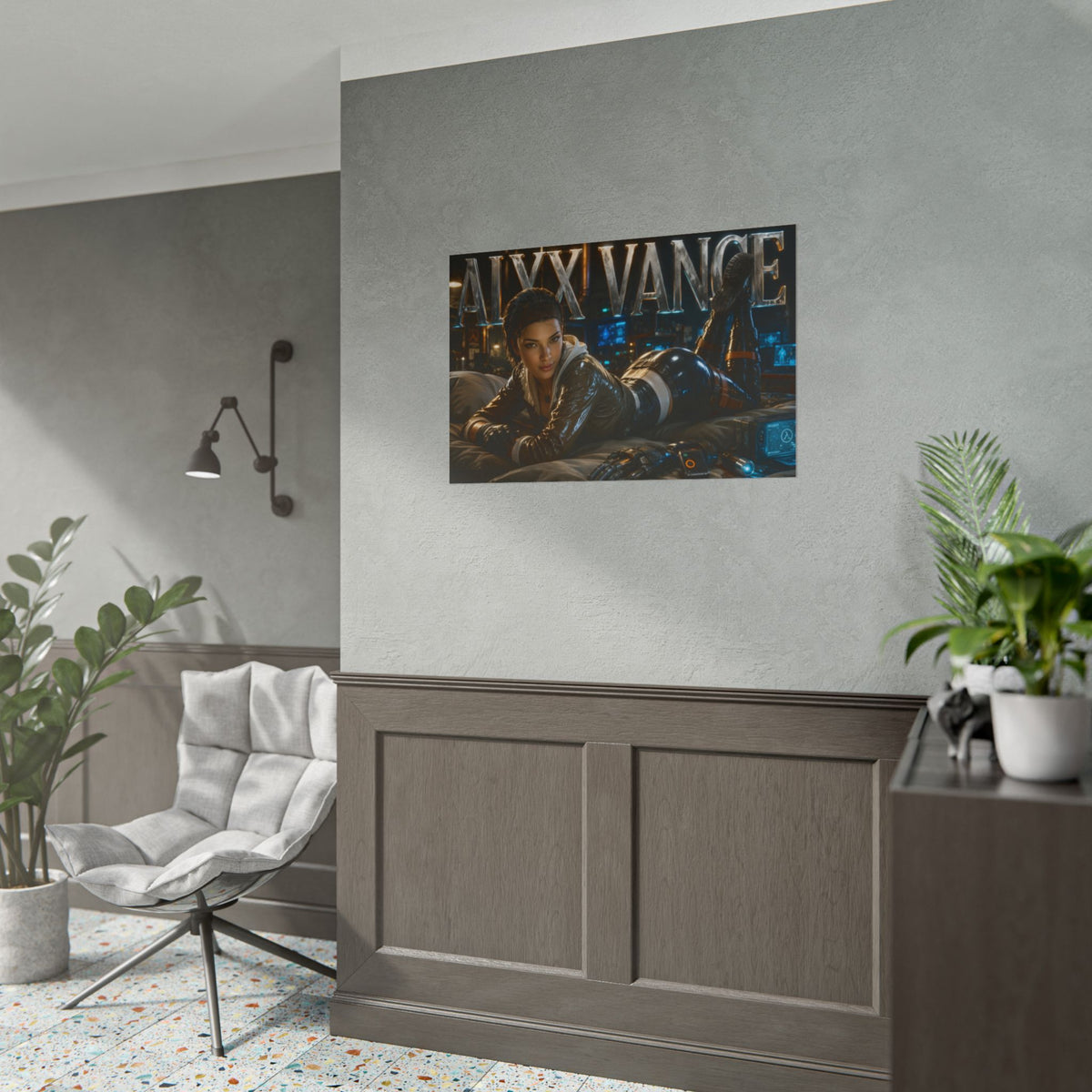 Alyx Vance Half Life Poster Gaming Wall Art Gamer Room Decor Collectible Print