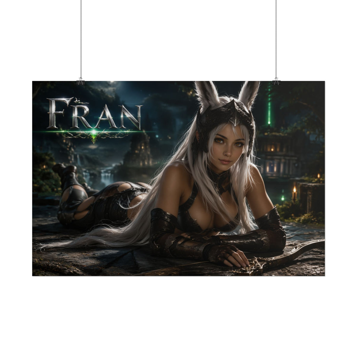 Fran Fantasy Poster Character Wall Art Bedroom Decor Collectible Print