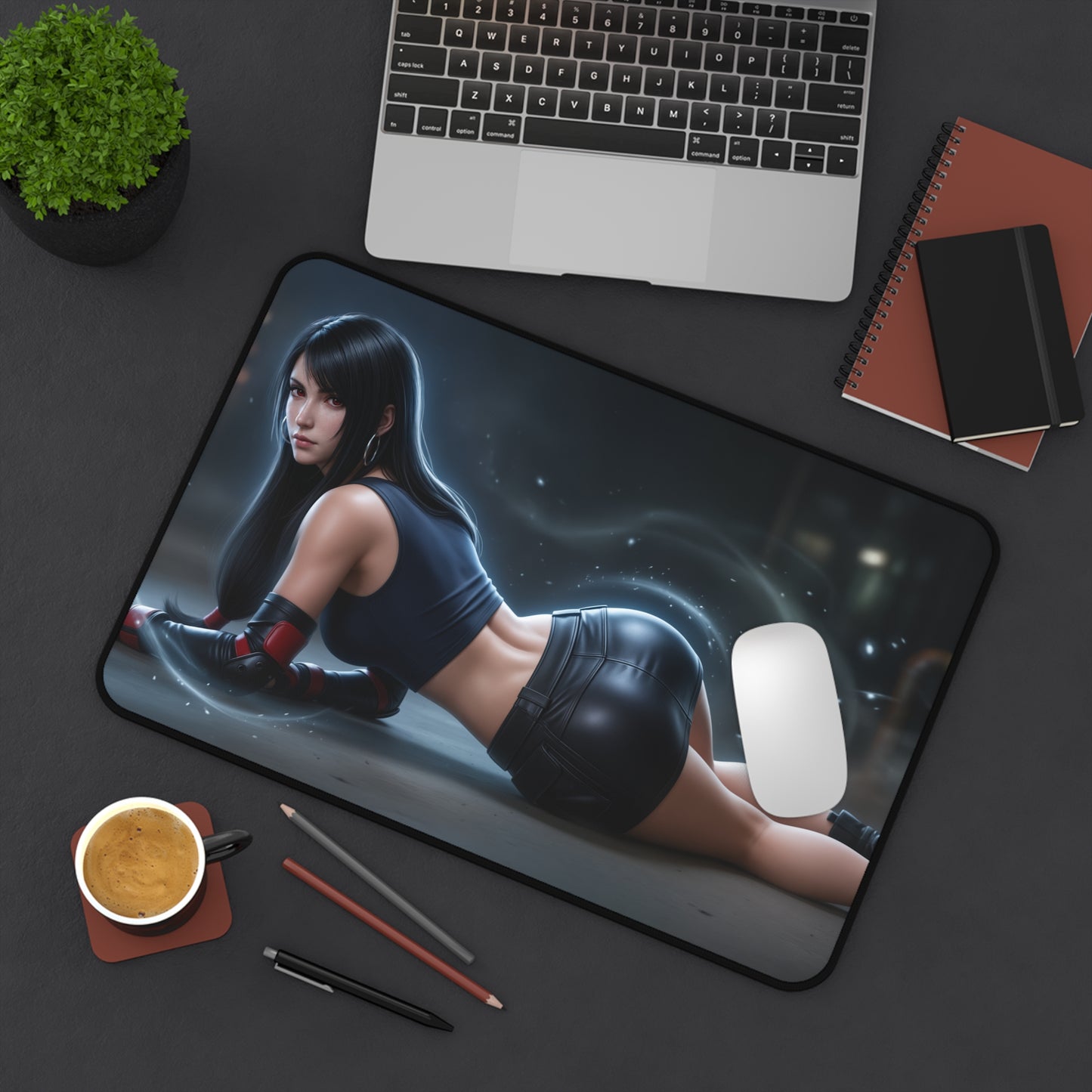 Final Fantasy Mouse Pad, Tifa Desk Mat, Gamer Gift XXL
