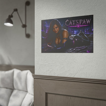 Catspaw Character Poster Comic Style Wall Decor Bedroom Collector Gift