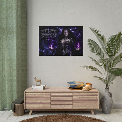 Manga Style Wall Art Black Swan Honkai Star Rail Anime Poster Bedroom Room Decor