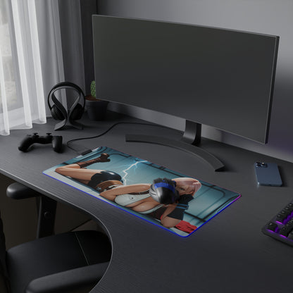 Килимок для столу Lightning – світлодіодний RGB-підкладка, ігровий комплект для дівчат з аніме Waifu