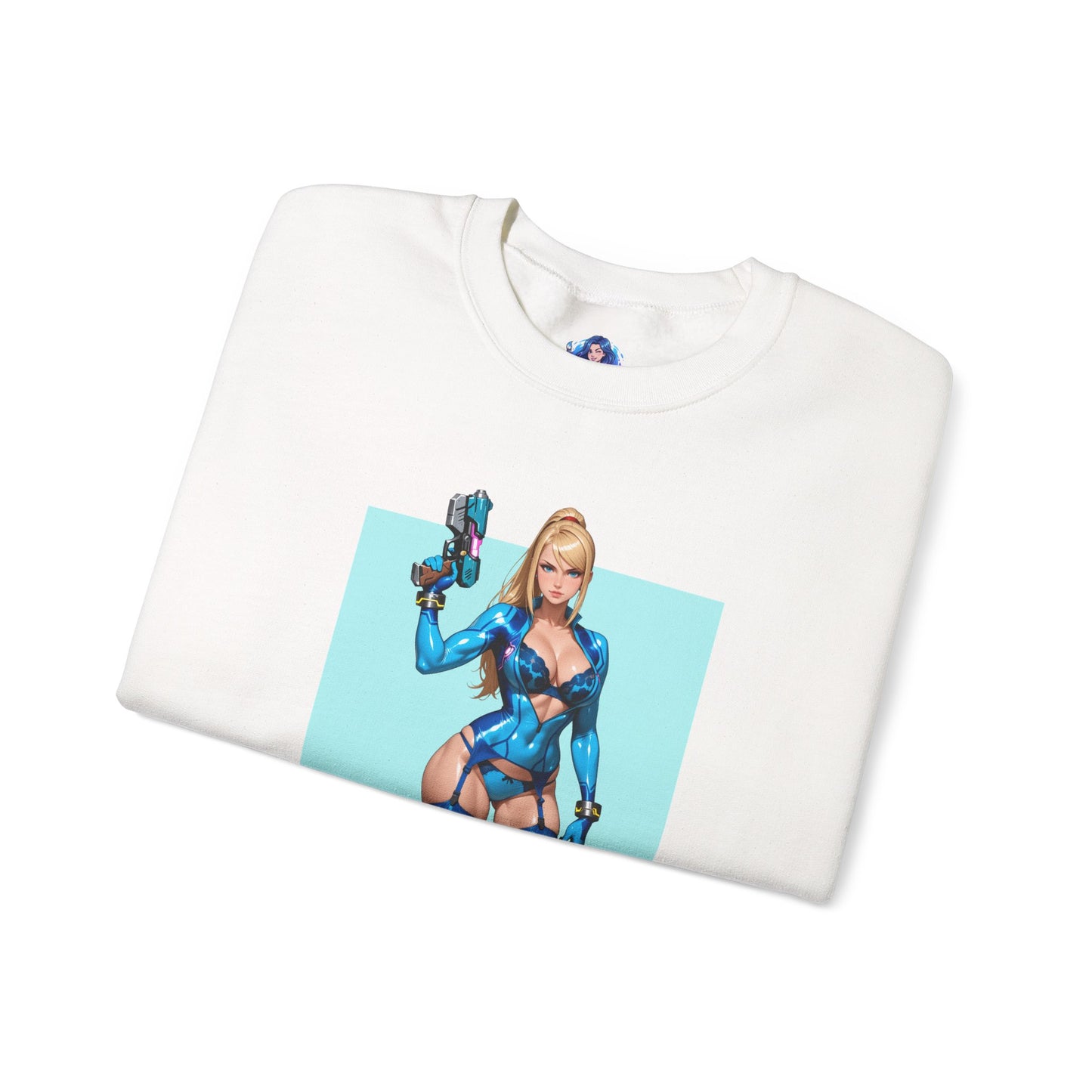 Толстовка Samus Aran, світшот з круглим вирізом Interstellar Warrior, вуличний одяг у ретро-стилі у стилі науково-фантастичних ігор