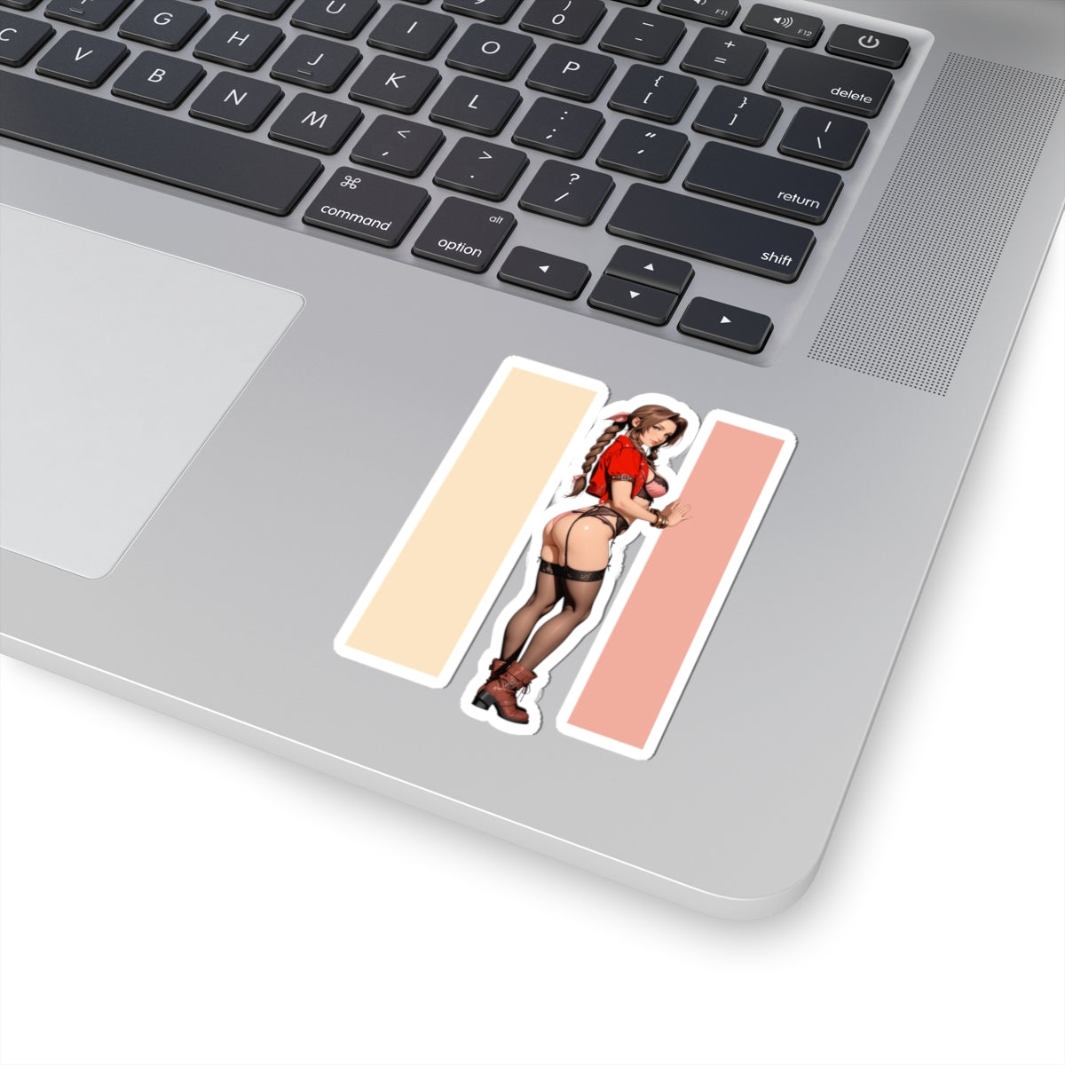 Aerith-Aufkleber – Vinyl-Aufkleber für Fantasy-Spiele, Laptops, Notizbücher und Innendekoration