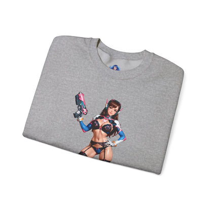 Толстовка D.Va, футболка Overwatch Crewneck, ігровий одяг для фанатів та гравців кіберспорту