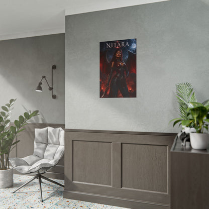 Nitara MK Poster Mortal Kombat Gaming Wall Art Print Decor