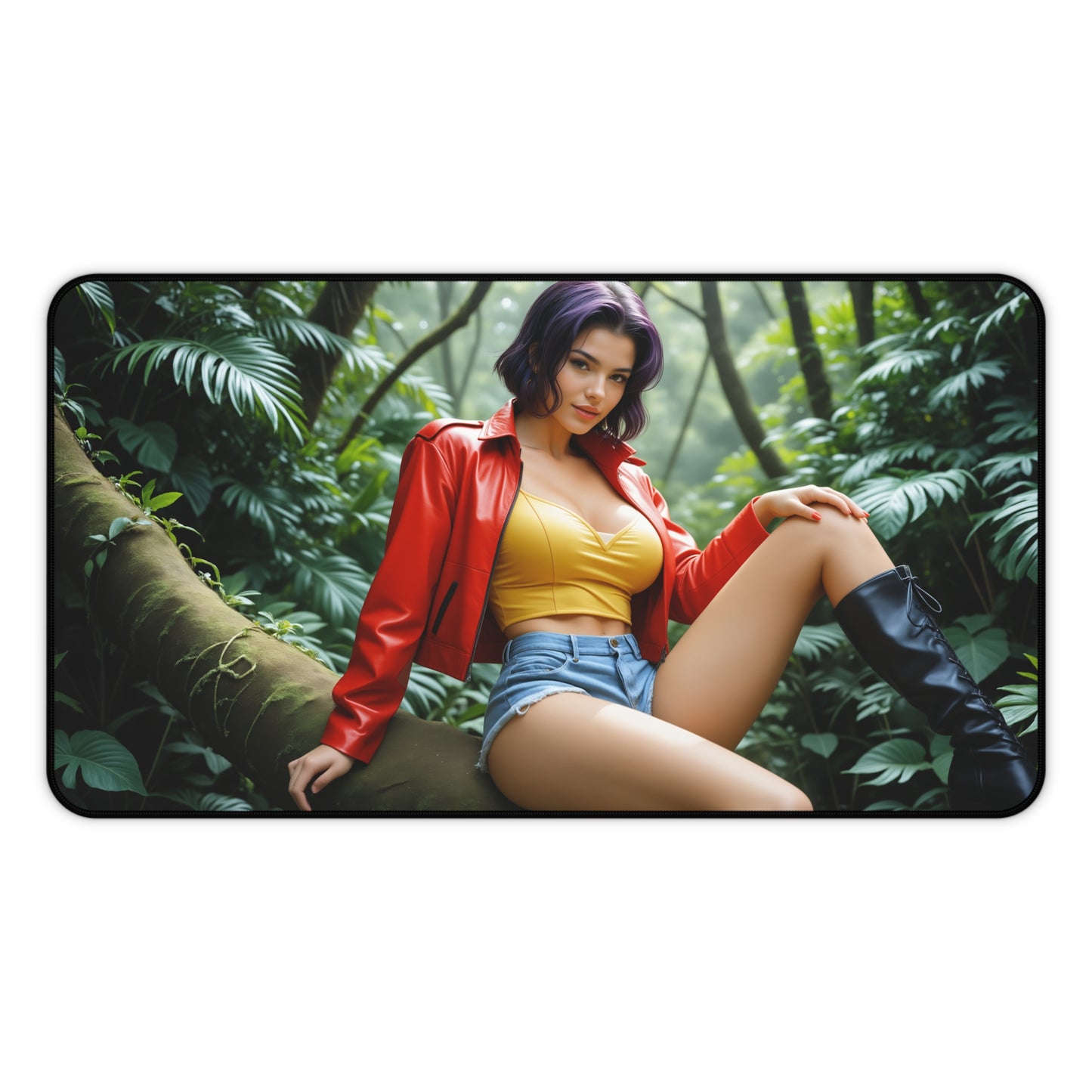 Килимок для столу Фей Валентайн, килимок для миші Ковбой Бібоп, налаштування столу з героїнею аніме