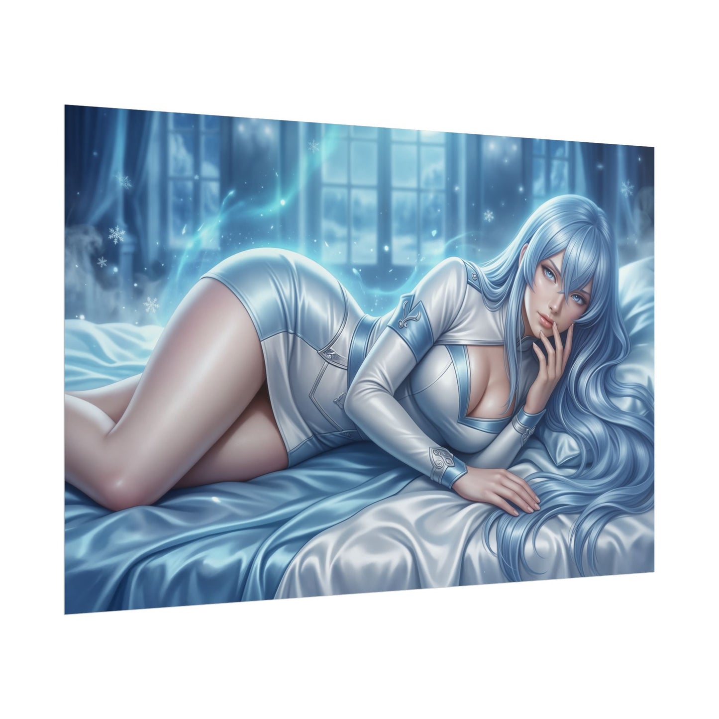 Esdeath Poster, Anime Wall Art, Fantasy Anime Print, Room Decor