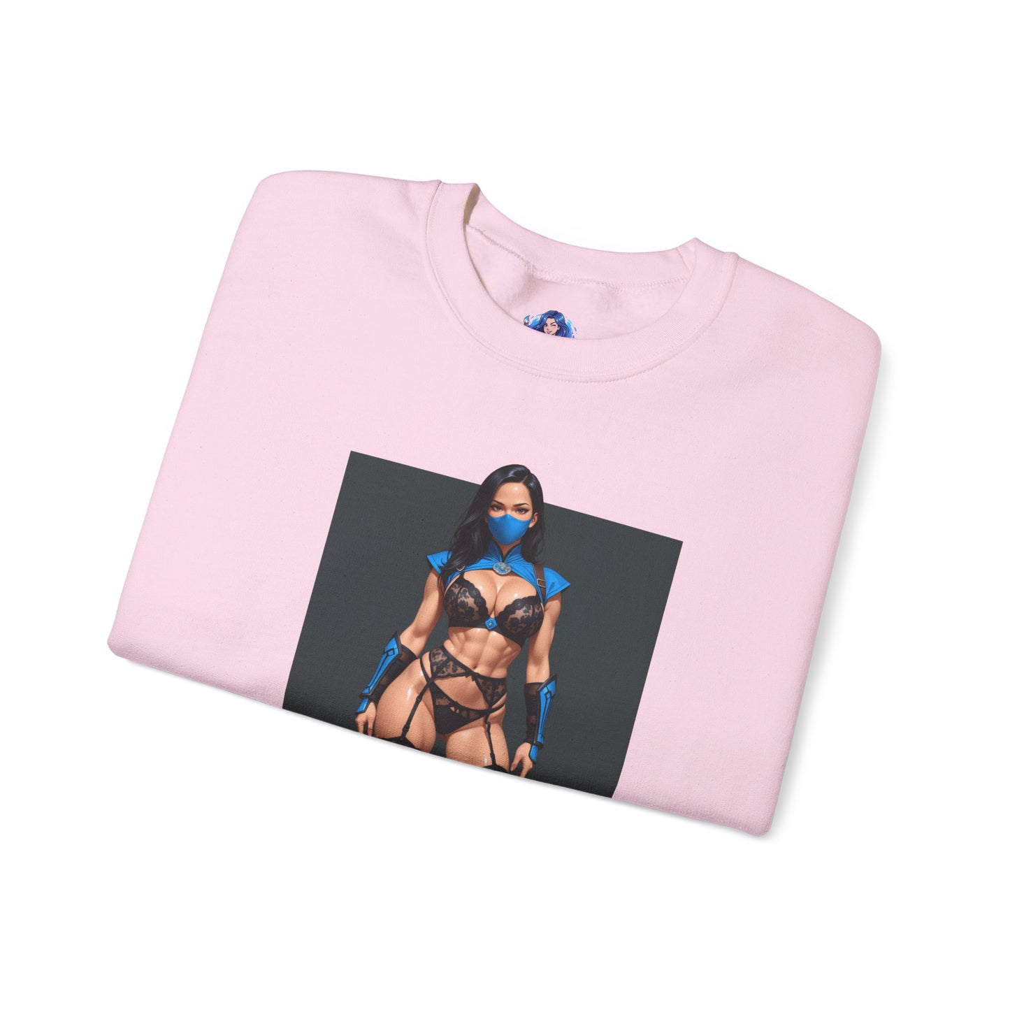 Толстовка Kitana Mortal Kombat, топ Edenian Warrior Crewneck, затишний ігровий вуличний одяг для колекціонерів