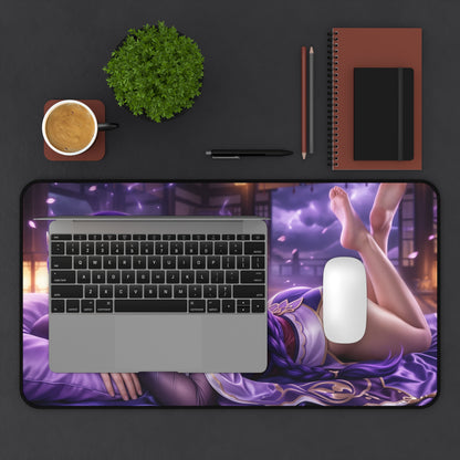 Genshin Impact Mouse Pad, Raiden Shogun Desk Mat, Gamer Gift