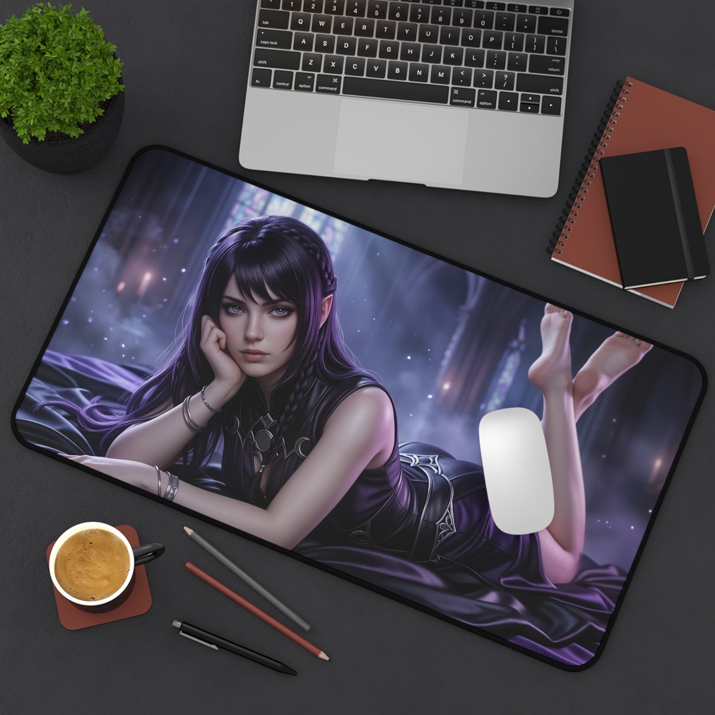 Baldur's Gate Mouse Pad, Shadowheart Desk Mat, XXL Pad