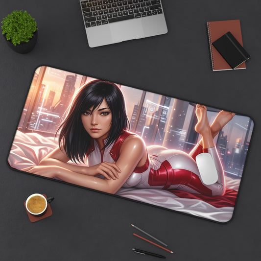 Mirror's Edge Mouse Pad, Faith Connors Desk Mat, XXL Pad