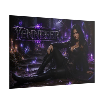 Fantasy Wall Art Yennefer The Witcher Poster Room Decor Collector Gift Art Print