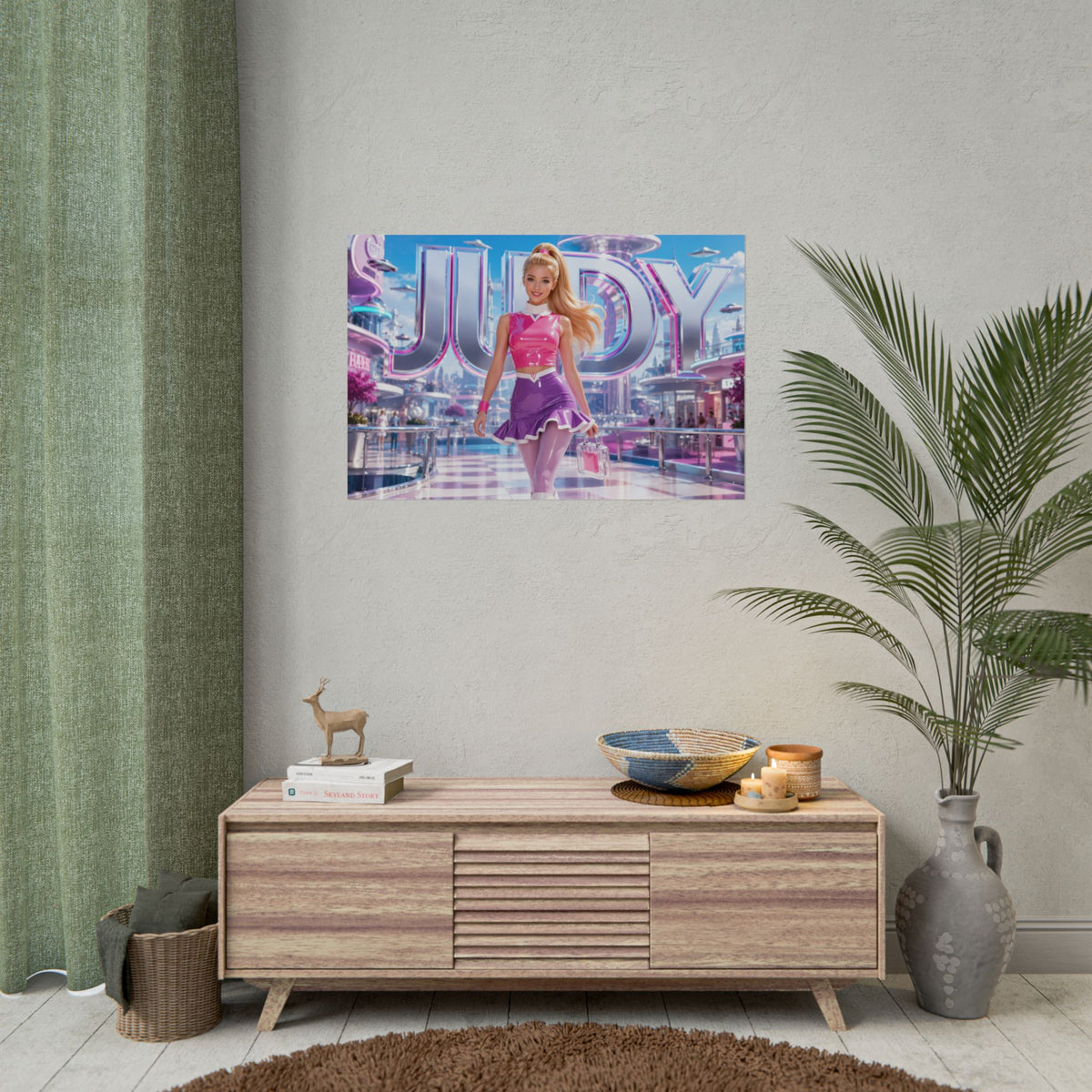 Retro Wall Art Judy Jetson The Jetsons Poster Character Room Decor Art Print