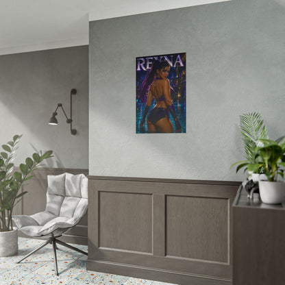 Reyna Character Poster Valorant Gamer Gift Gaming Setup Wall Decor Print
