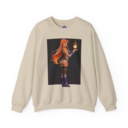 Толстовка Starfire, чохол з круглим вирізом Teen Titans, яскравий одяг супергероїв для колекціонерів