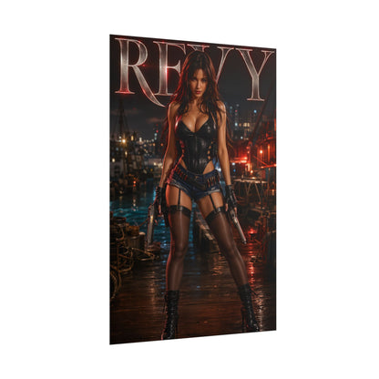 Anime Wall Art Revy Black Lagoon Poster Otaku Room Decor Collector Gift Print